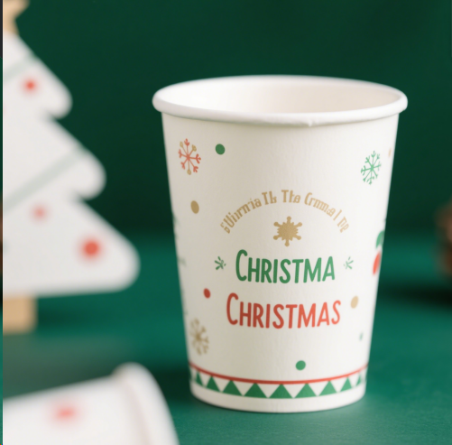 Christmas special paper cups