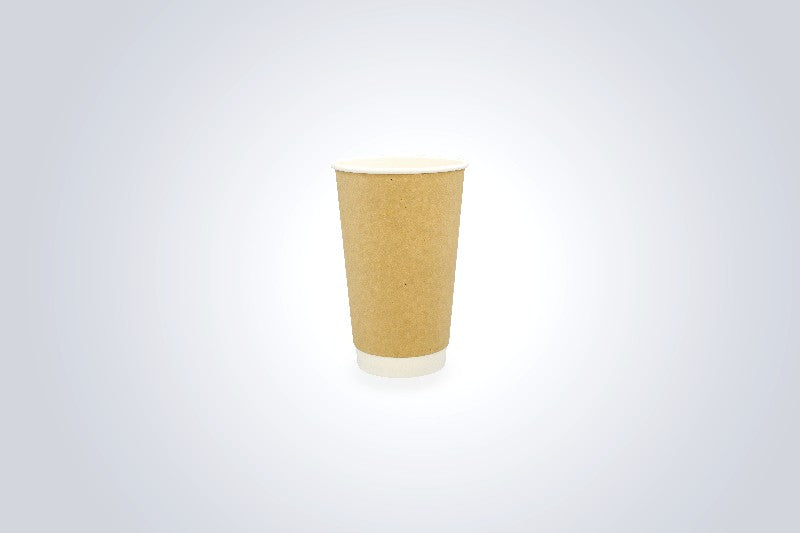 12oz Kraft Paper Double wall cup