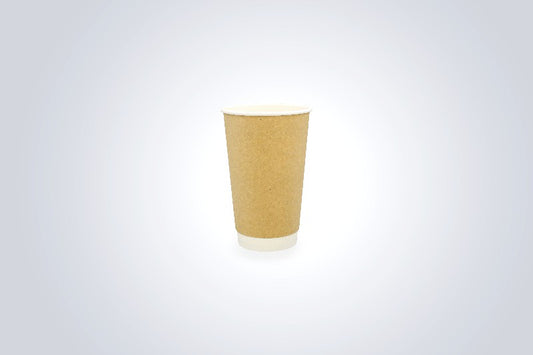 12oz Kraft Paper Double wall cup