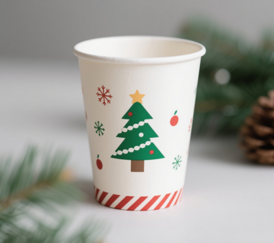 Christmas special paper cups