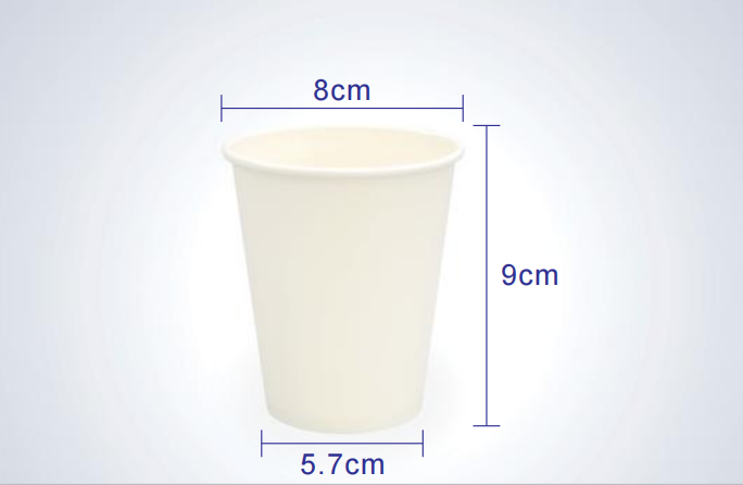 8 oz Single wall cup