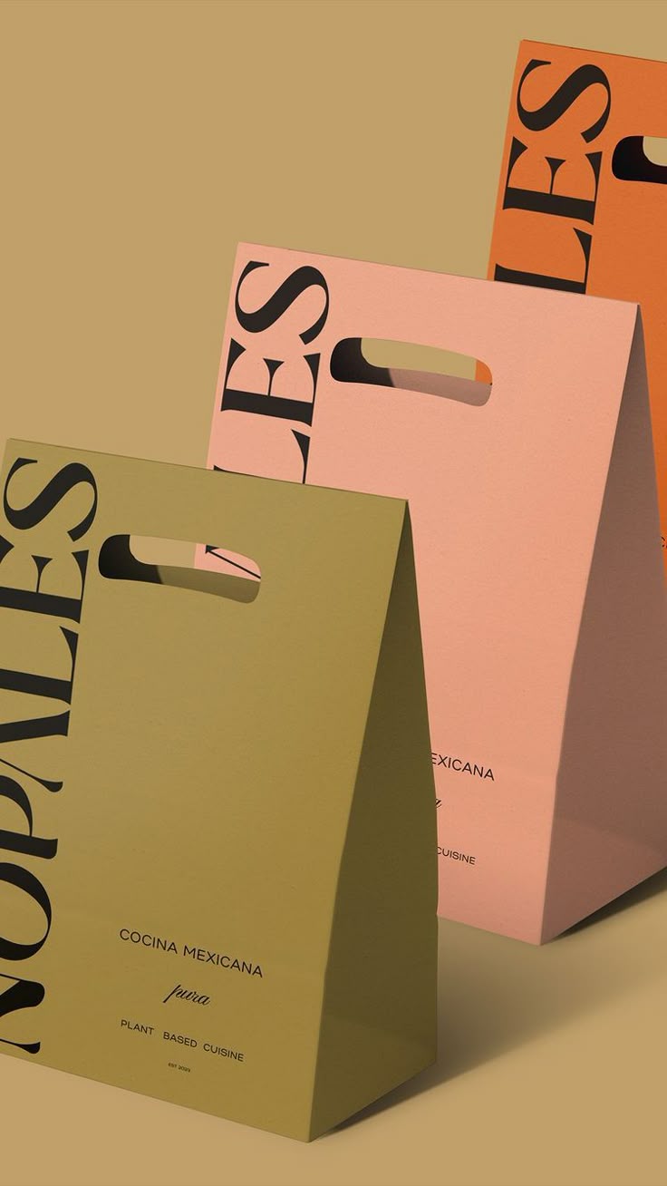 Paper Bags With Die Cut Handle