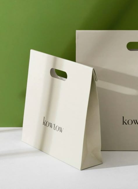 Paper Bags With Die Cut Handle